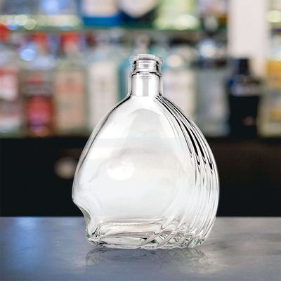 500ml Flint Glass Bottle for Liquor Customized Design and CORK Sealing Type