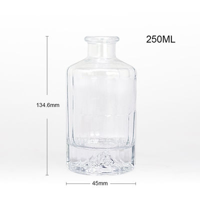 Acceptable OEM/ODM Liquor Bottles for Vodka Whisky Rum Gin Brandy in Different Sizes