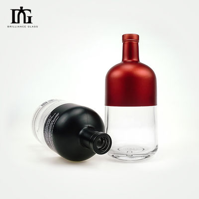 Engraved 750ml Glass Wine Bottle for Custom Champagne and Red Wine Manufacturers