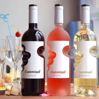 Provided Freely Sample 750ml Gin Bottle Glass Spirits Bottle for in Various Settings