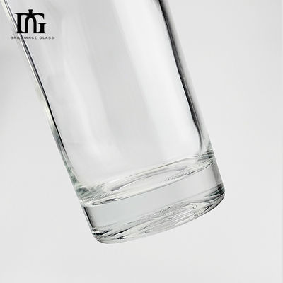 Glass Collar Custom Shaped 500ml Empty Wine Bottle Manufactured for OEM/ODM Customers