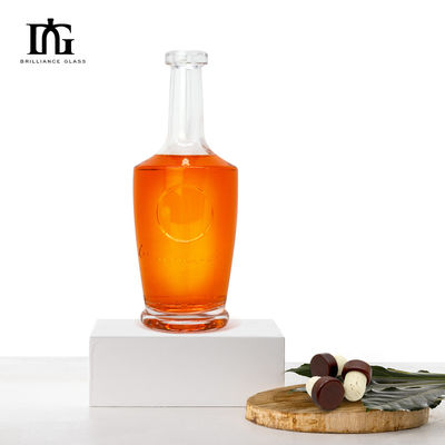 Body Material Glass High Transparent Classical 500ml 700ml 750ml Liquors Beverage Bottle