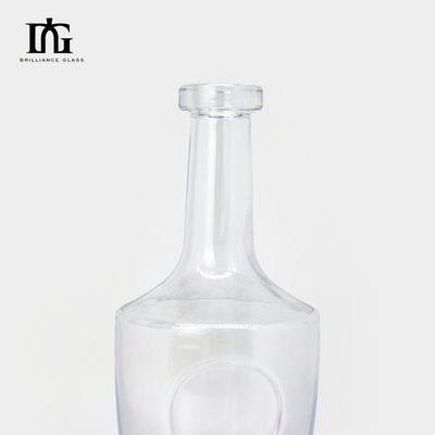 Body Material Glass High Transparent Classical 500ml 700ml 750ml Liquors Beverage Bottle