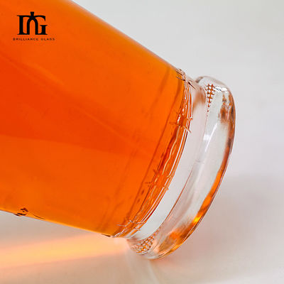 Body Material Glass High Transparent Classical 500ml 700ml 750ml Liquors Beverage Bottle
