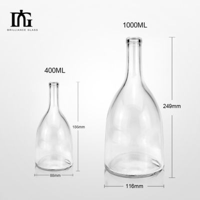 OEM/ODM Accepted Custom Glass Spray Bottle 700ml 500ml 750ml 1L for Gin Whiskey Liquor