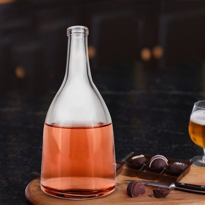 OEM/ODM Accepted Custom Glass Spray Bottle 700ml 500ml 750ml 1L for Gin Whiskey Liquor