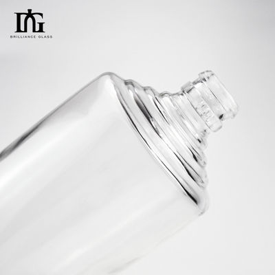 100ml Round Glass Perfume Bottle Empty Designer Spray Bottle Collar Material Glass