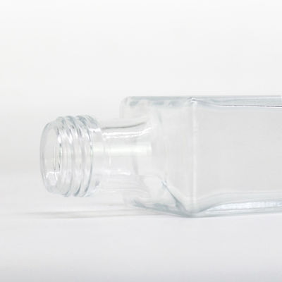 Cork Screw Both Cap Type 750ml Glass Bottle for Flint Gin Vodka Rum Whisky and Brandy