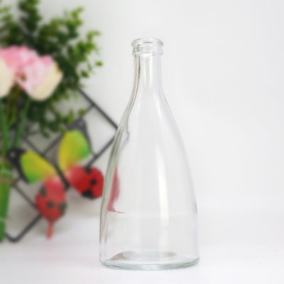 Glass Liquor Bottles for Vodka Whisky Rum Gin Brandy Low MOQ 375ml 500ml 700ml 750ml