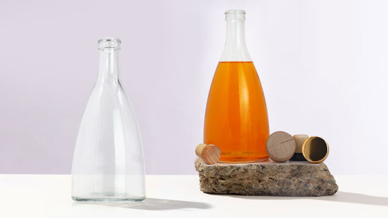Glass Liquor Bottles for Vodka Whisky Rum Gin Brandy Low MOQ 375ml 500ml 700ml 750ml