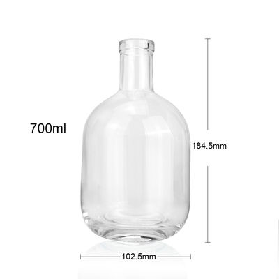 330ml/500ml/700ml Wine Bottle for Liquor Glass Bottle Painting Engraving Hot Stamping
