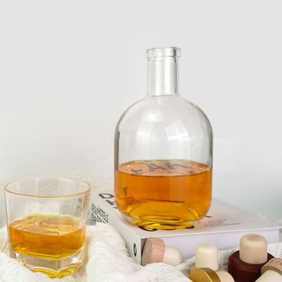 330ml/500ml/700ml Wine Bottle for Liquor Glass Bottle Painting Engraving Hot Stamping