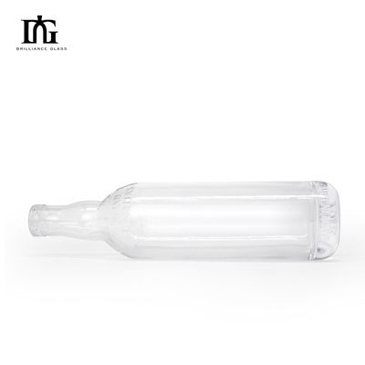 Customized 200ml 500ml 700ml 750ml 1000ml Liquor Glass Vodka Spirit Bottle for OEM/ODM