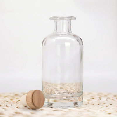 Classic Shape Flint Brandy Spirits Empty White Liquor Glass Bottle 500ml 700ml Super