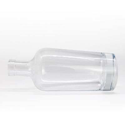 250ml/350ml/500ml/550ml/650ml/700ml/750ml Square Shape Decal Crafts Gin Bottle Glass
