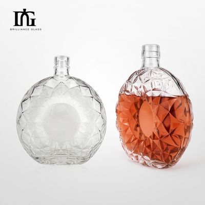 Glass Liquor Bottle 500ml 700ml 750ml with Glass Material and Advanced Technology