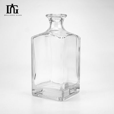 Glass Collar Engraving Whisky Vodka Brandy Gin Bottle 50ml 350ml 500ml 700ml 750ml
