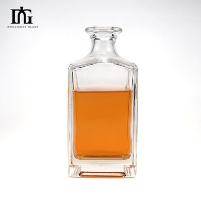 Glass Collar Engraving Whisky Vodka Brandy Gin Bottle 50ml 350ml 500ml 700ml 750ml
