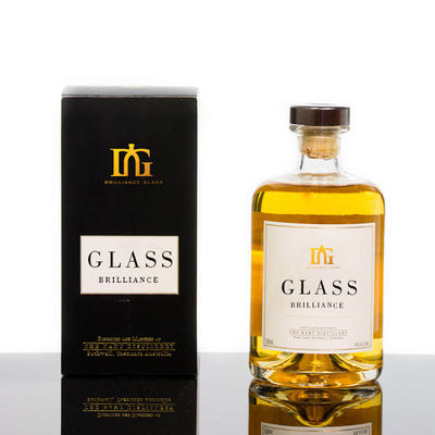 250ml 500ml 750ml Olive Oil Screw Cap Glass Bottle in Square Round Shape for Beer