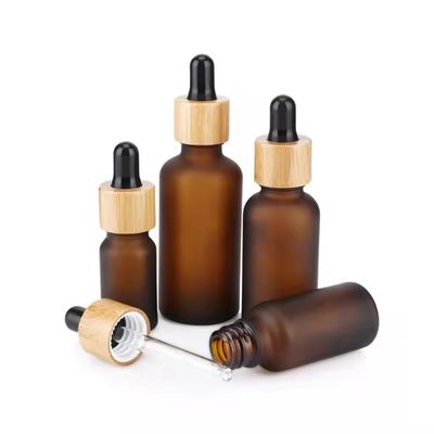 15ml 50ml Skincare Packaging Essential Oil Dropper Glass Bottle For Oil Customized Logo