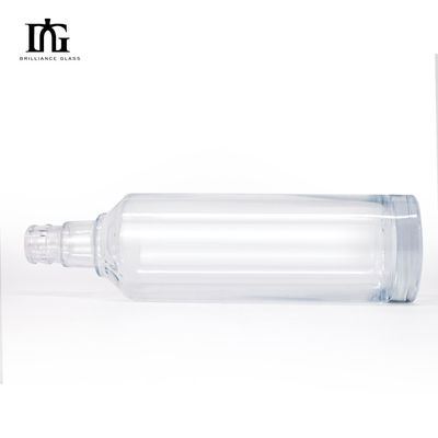 Engraving Surface Handling Glass Liquor Bottle 750ml 500ml for Whiskey Gin Vodka