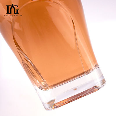080 Liquors and Beverages Glass Bottle with Cork Sealing 500ml/700ml/750ml